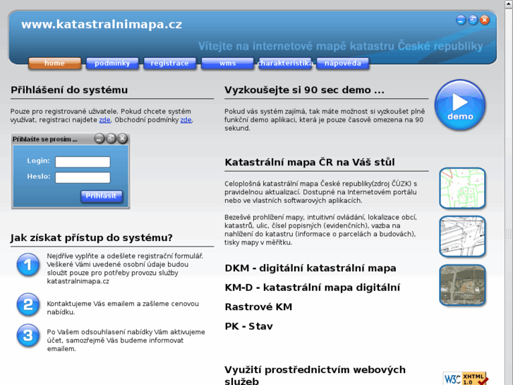 www.katastralnimapa.cz