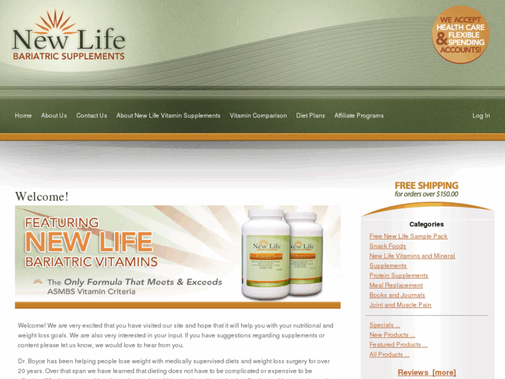 www.newlifebariatricsupplements.com