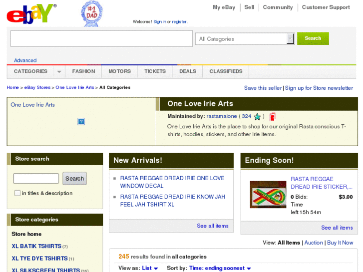 www.oneloveiriearts.com