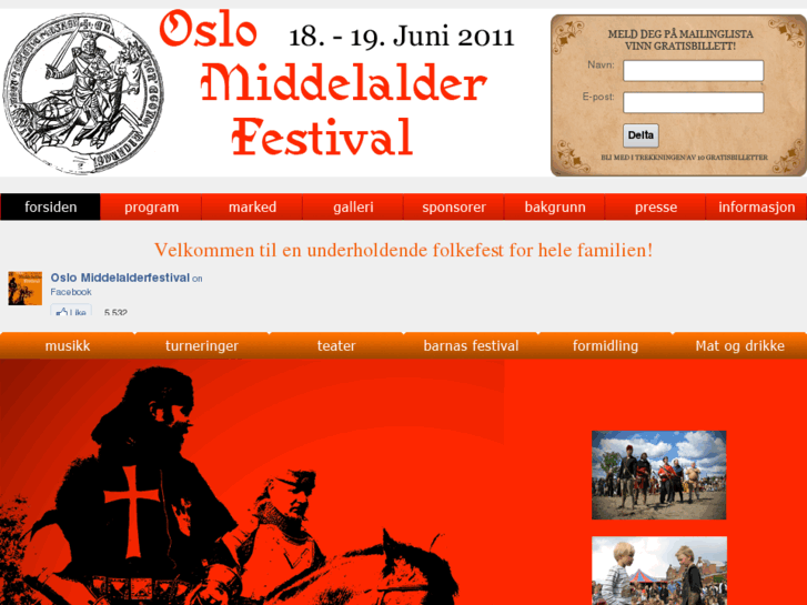 www.oslomiddelalderfestival.org