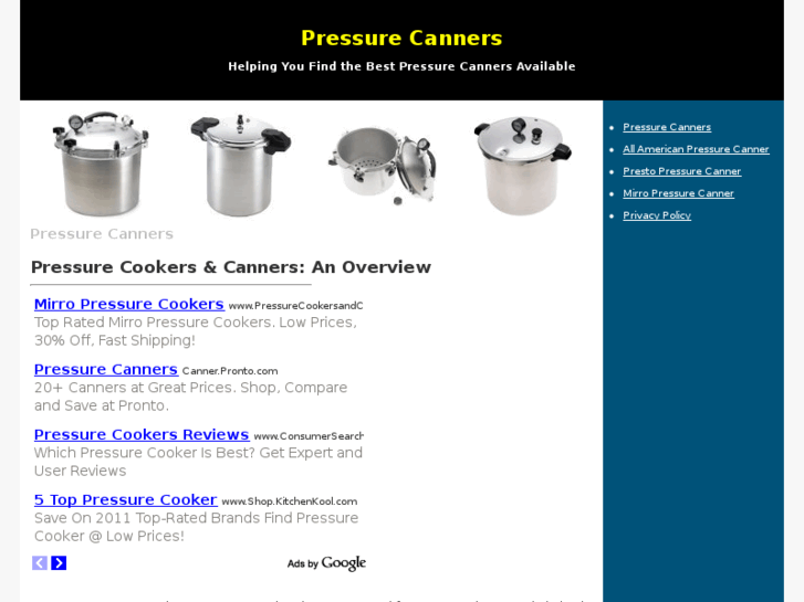www.pressurecanners.org