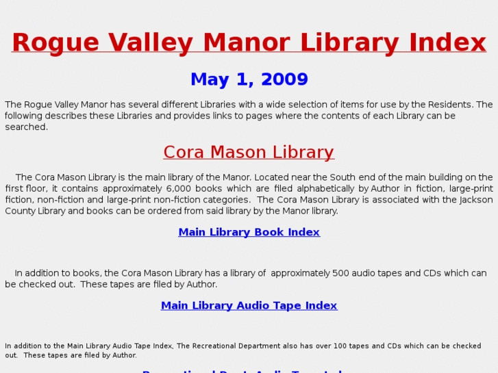 www.rvmlibrary.org