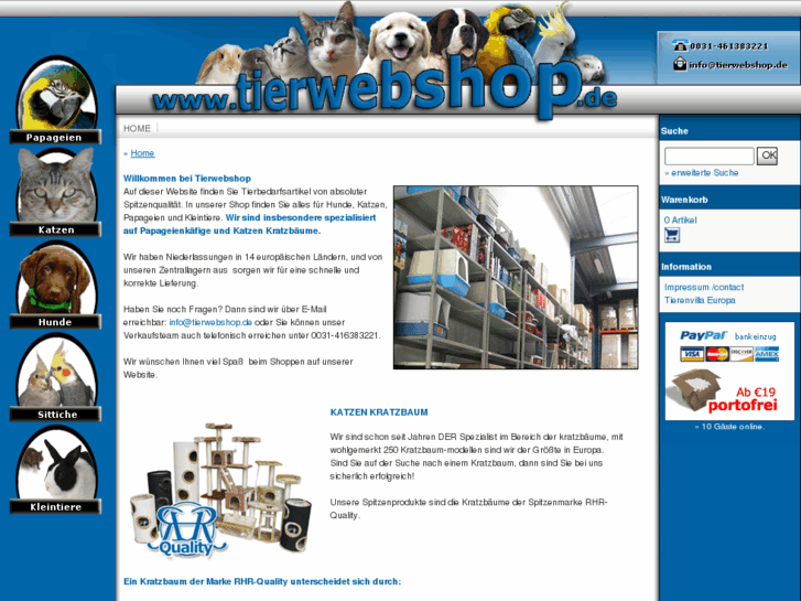 www.tierwebshop.de