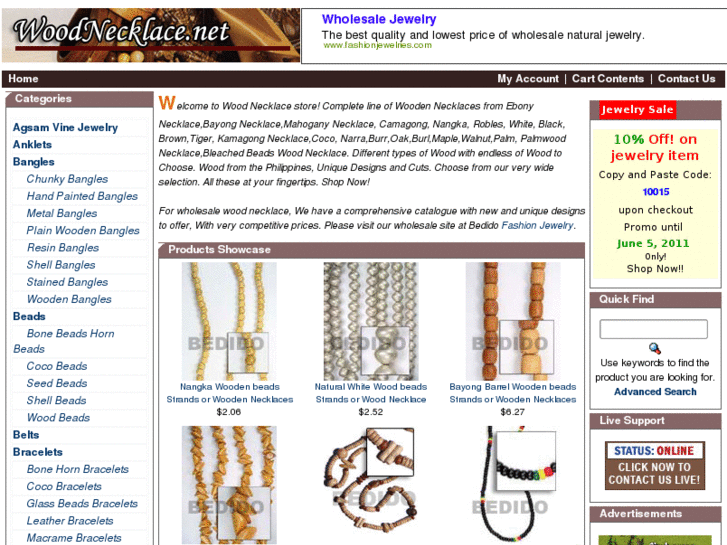 www.woodnecklace.net