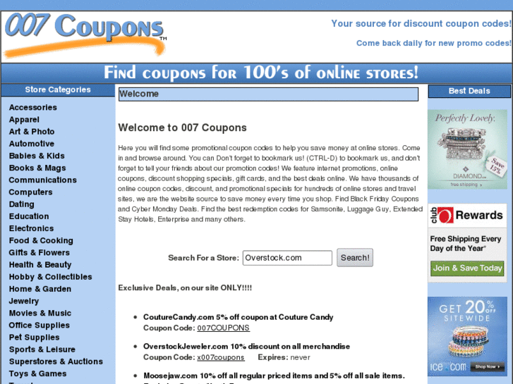 www.007-coupons.com