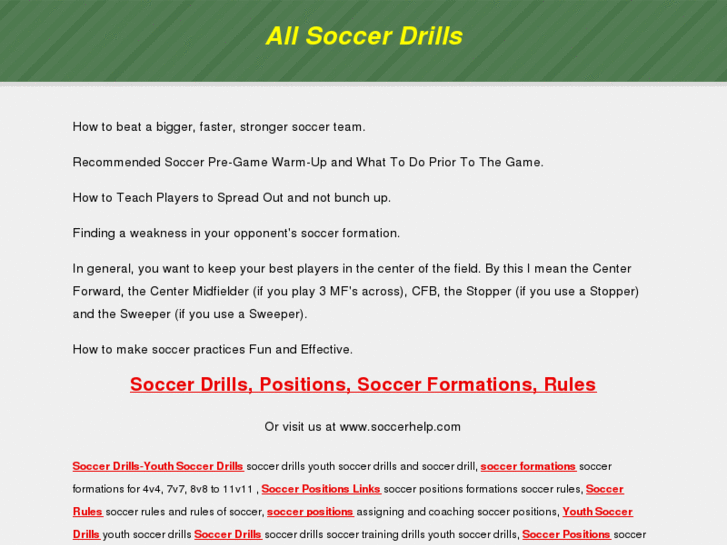 www.allsoccerdrills.com