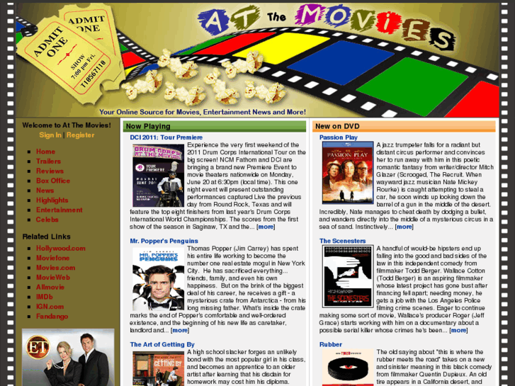 www.at-the-movies.net