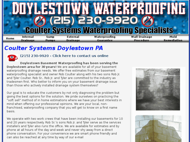 www.basementwaterproofingdoylestownpa.info