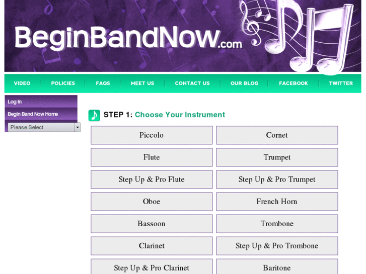 www.beginbandnow.com