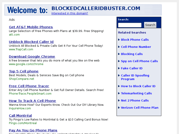 www.blockedcalleridbuster.com