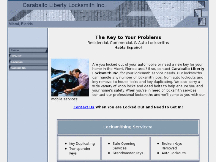 www.caraballolibertylocksmith.com