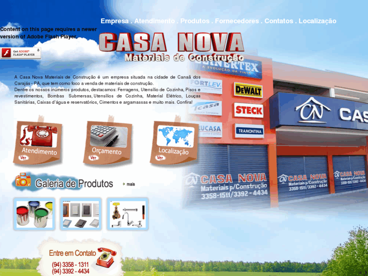 www.casanovamatconstrucao.com.br