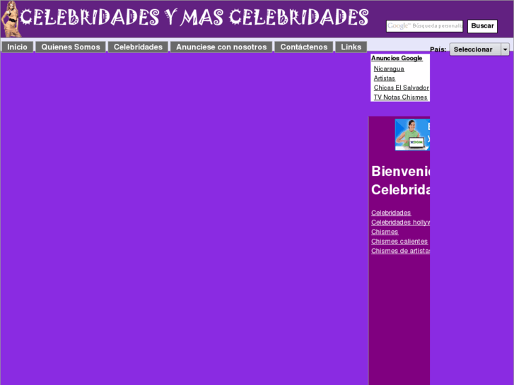 www.celebridadesymascelebridades.com