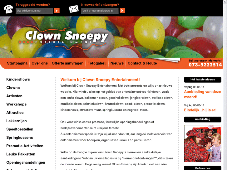 www.clownsnoepy.nl