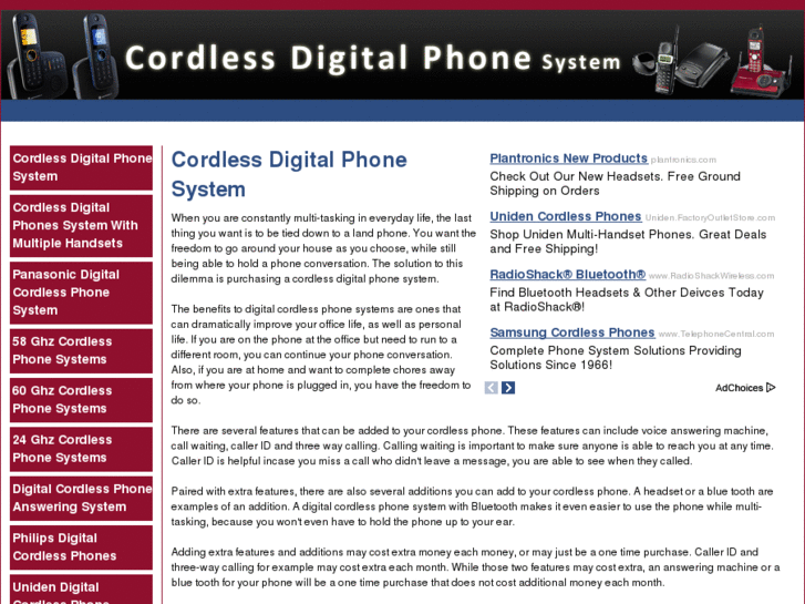 www.cordlessdigitalphonesystem.com