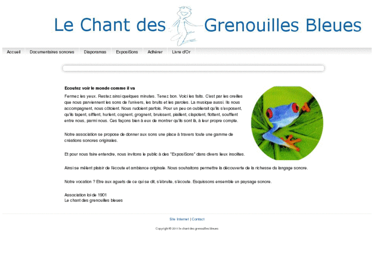 www.grenouillesbleues.org