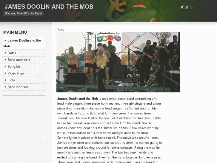 www.jamesdoolinandthemob.com