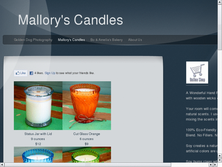 www.malloryscandles.com