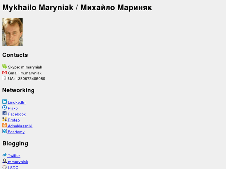 www.mmaryniak.info