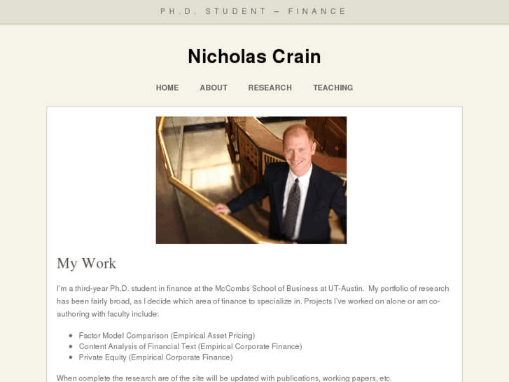 www.nicholascrain.com