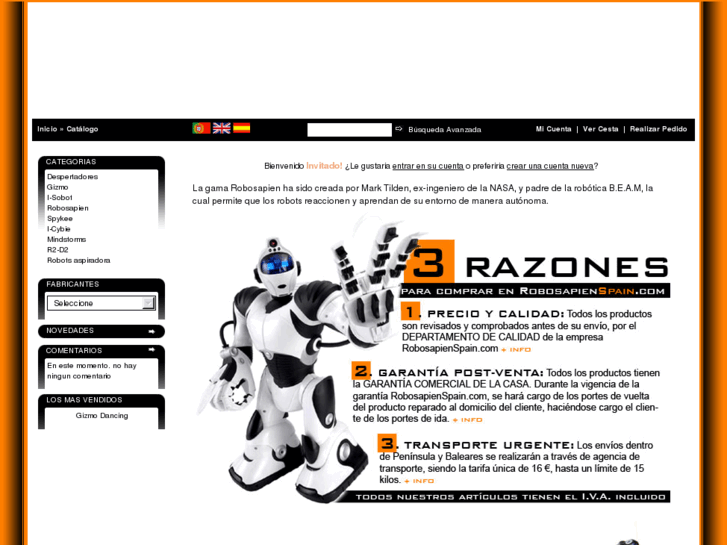 www.robosapienspain.com