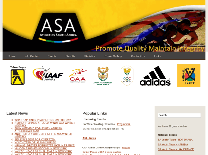www.athletics.org.za