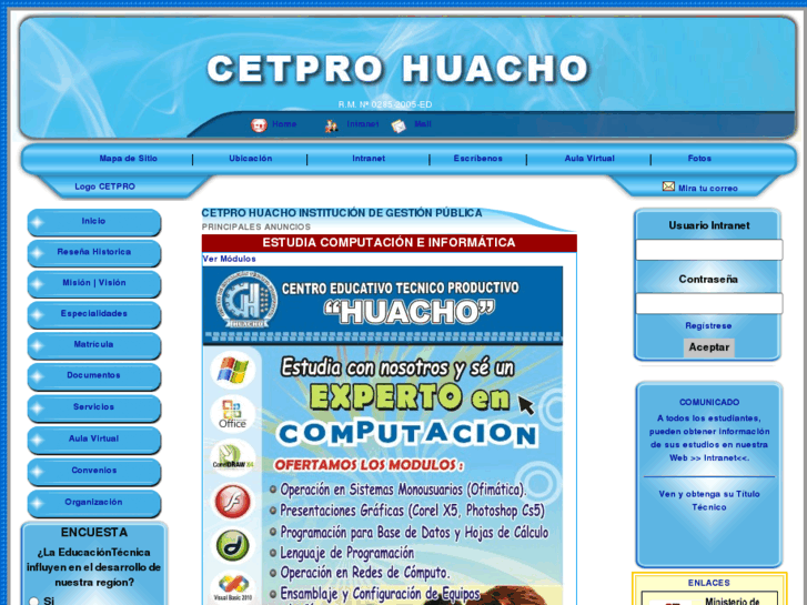 www.cetprohuacho.com