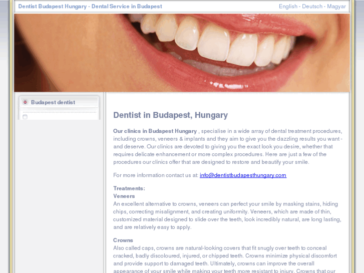 www.dentistbudapesthungary.com