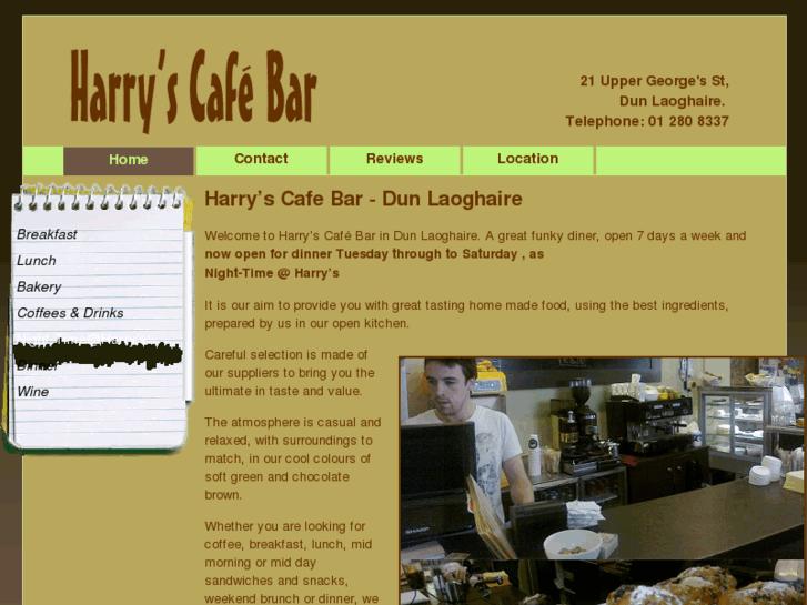 www.harryscafebar.com