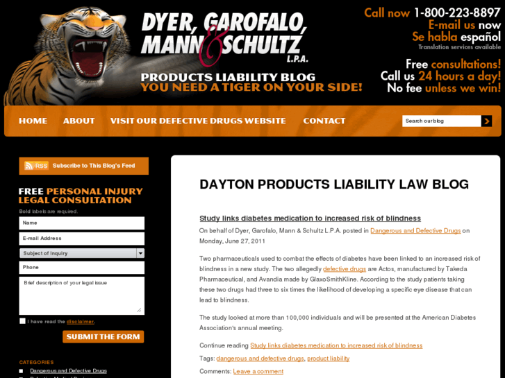 www.ohioproductsliabilityattorneys.com