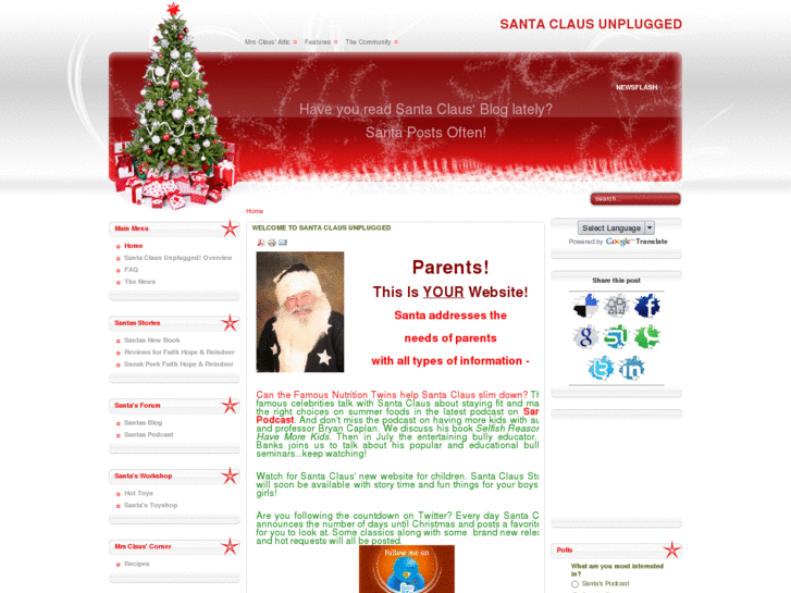 www.santaclausunplugged.com