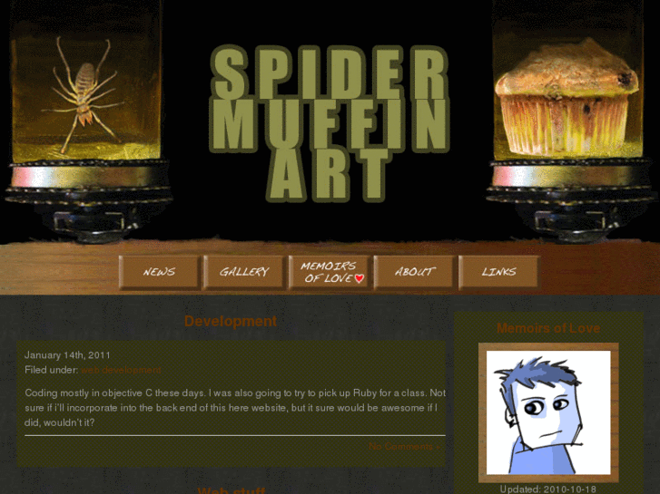 www.spidermuffinart.com