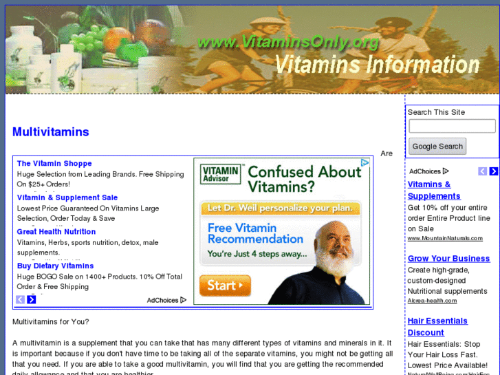 www.vitaminsonly.org