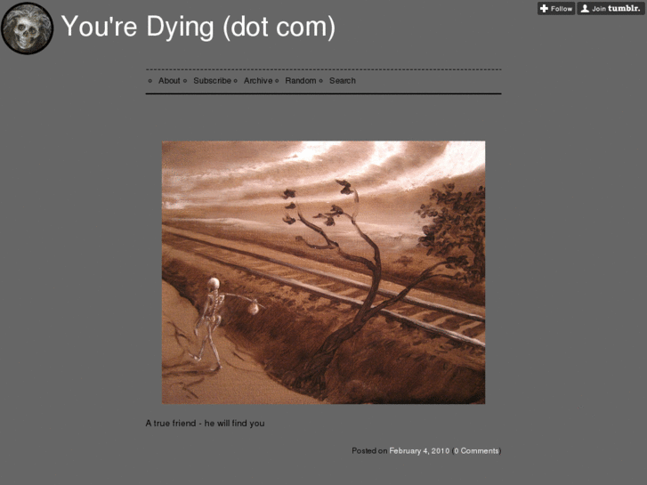 www.youaredying.com