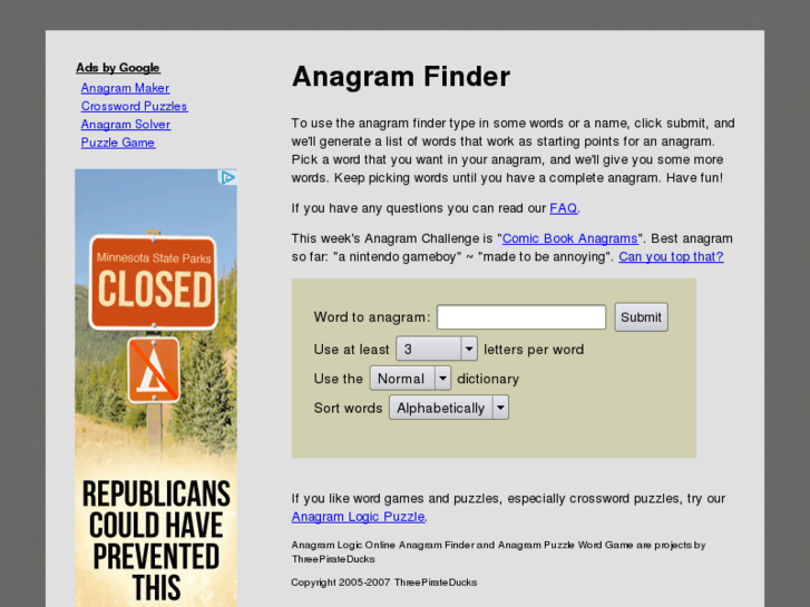 www.anagramlogic.com