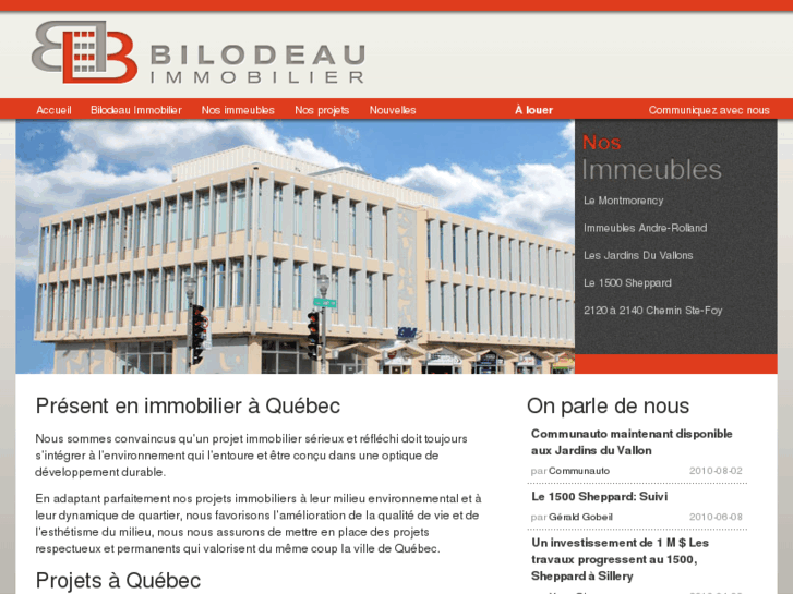 www.bilodeauimmobilier.com