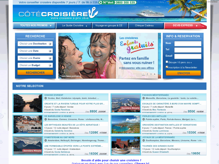 www.cote-croisieres.com