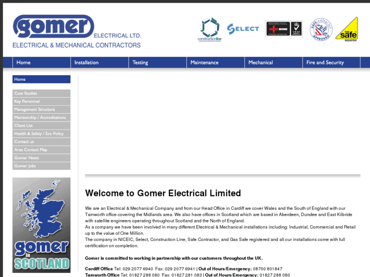 www.gomer-electrical.com