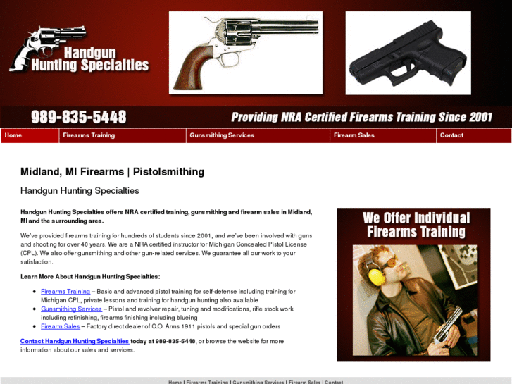 www.handgunhuntingspecialties.com