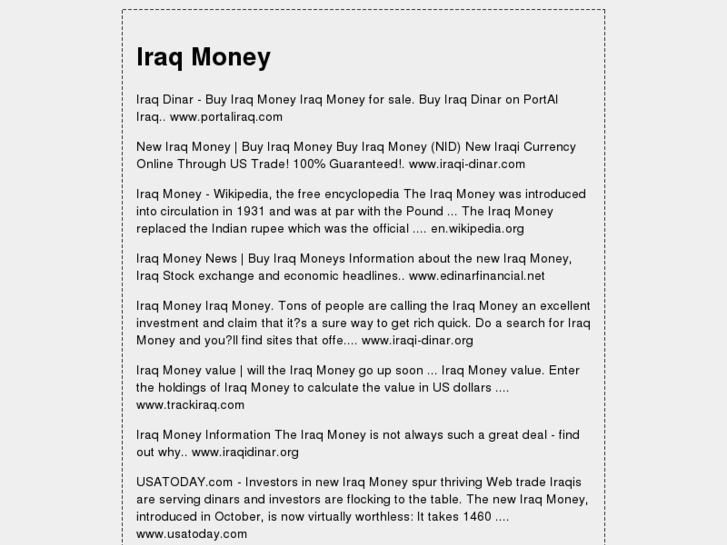 www.iraqmoney.info