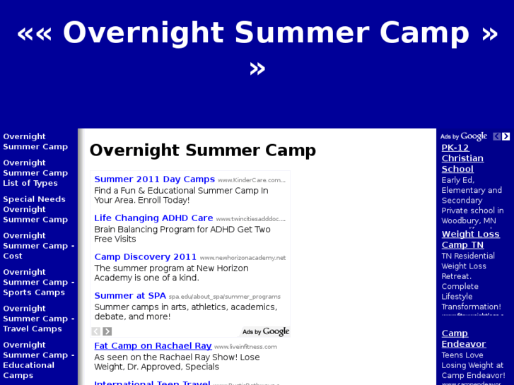 www.overnightsummercamp.biz