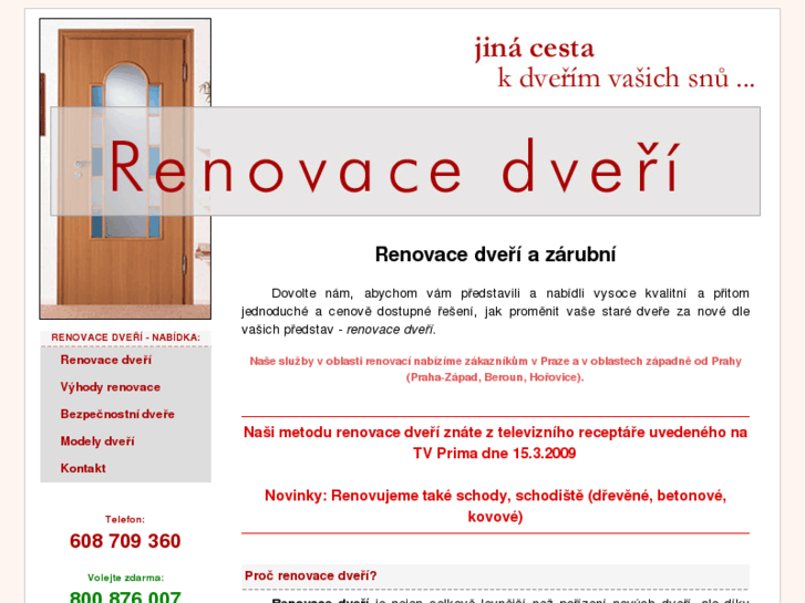 www.renovace-dveri.cz
