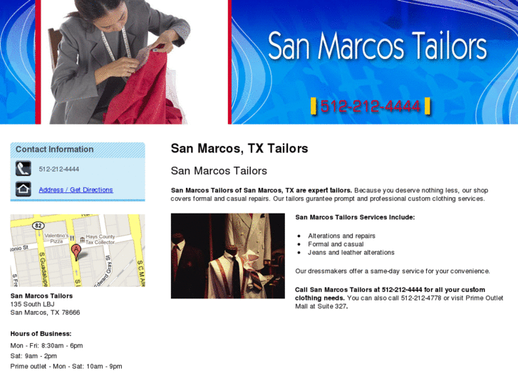 www.sanmarcostailors.com