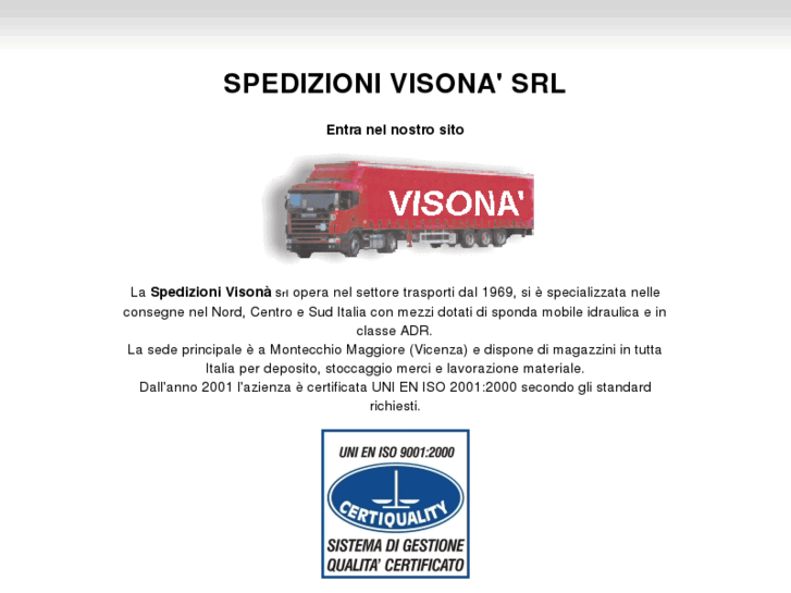 www.spedizionivisona.com