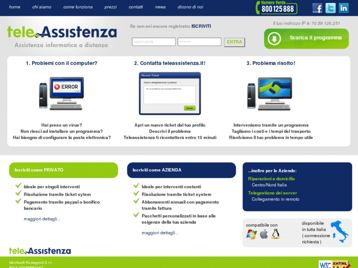 www.teleassistenza.it