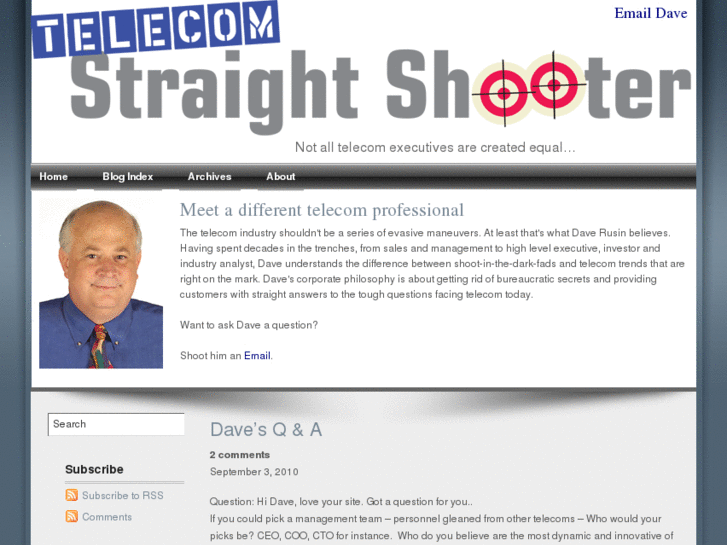 www.telecomstraightshooter.com