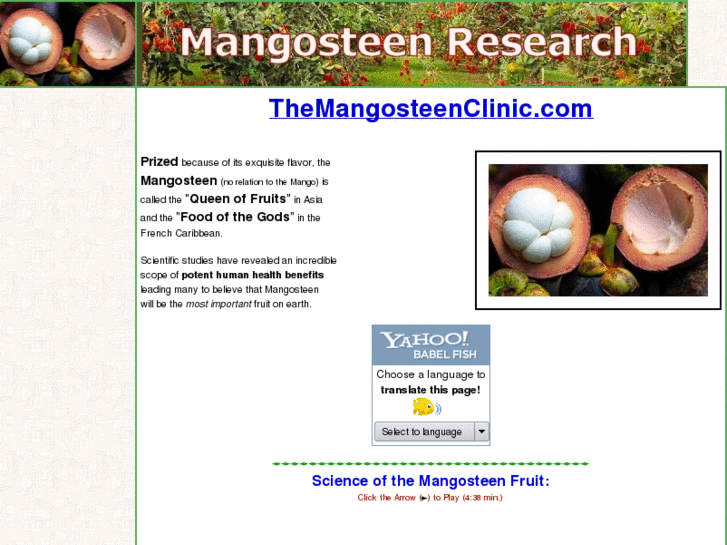 www.themangosteenclinic.com
