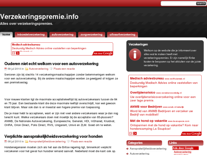 www.verzekeringspremie.info