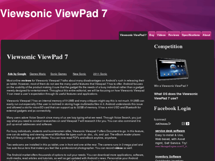 www.viewsonicviewpad7.com