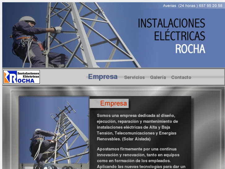 www.electricidadrocha.com